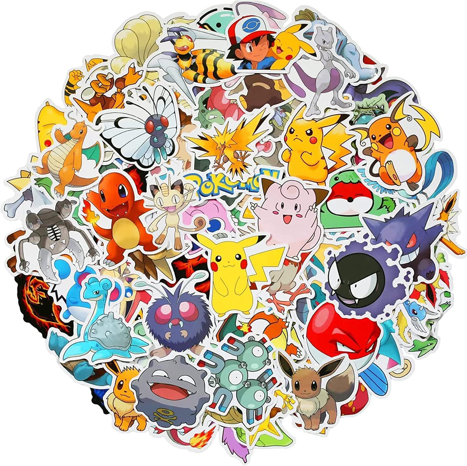 200Pcs Waterproof Cartoon Stickers for Suitcase, Skateboard, Laptop, Water Bottles - Fun Decals for Teens, Boys & Girls - Perfect for DIY Decor, School Supplies & Personalizing Belongings