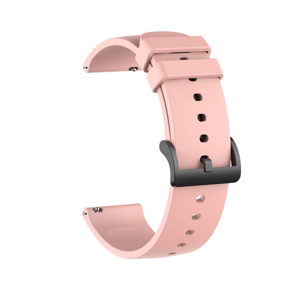 FitTurn Soft Silicone Sport Watch Band - Replacement Wrist Strap Compatible with Blackview R3/R3 Pro Smartwatch | Durable & Comfortable for Running, Gym Workouts & Daily Wear