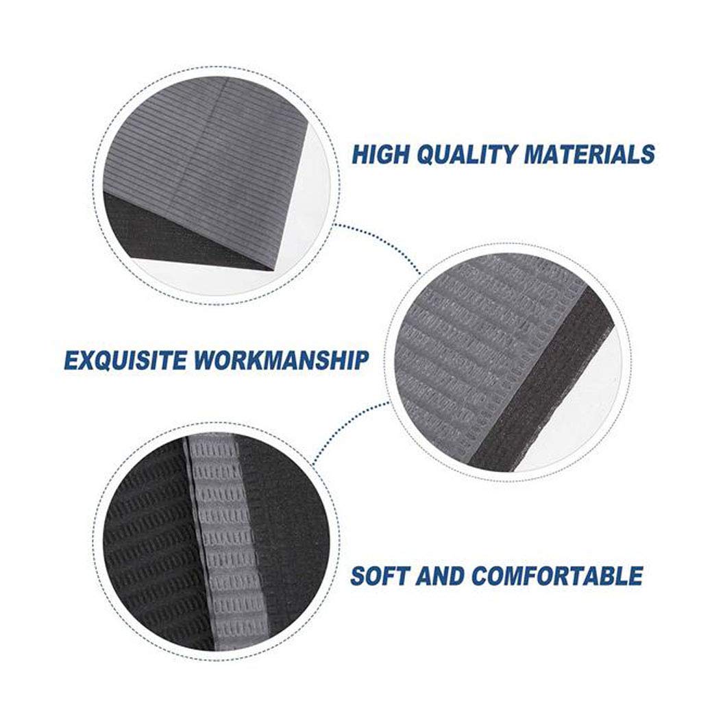 100PCS Disposable Dental Bibs - Waterproof Patient Bibs for Dental Clinics, Tattoo Shops & Medical Use - Black Paper Towel Bibs for Hygiene & Protection - Perfect for Dental Procedures, Tattoo Sessions & Medical Examinations