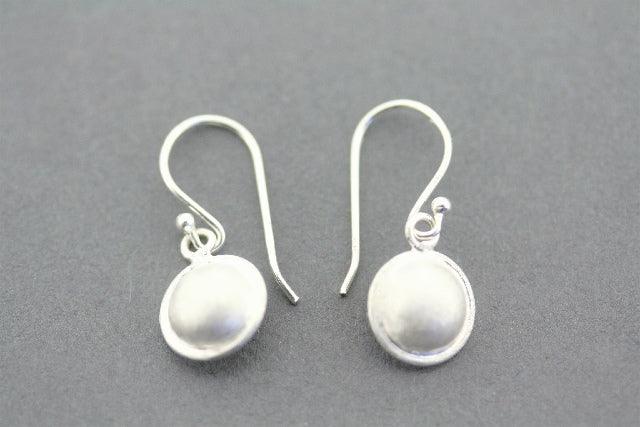 Sterling Silver Cup Drop Earrings for Women - Elegant Dangle Earrings for Party, Wedding & Everyday Wear