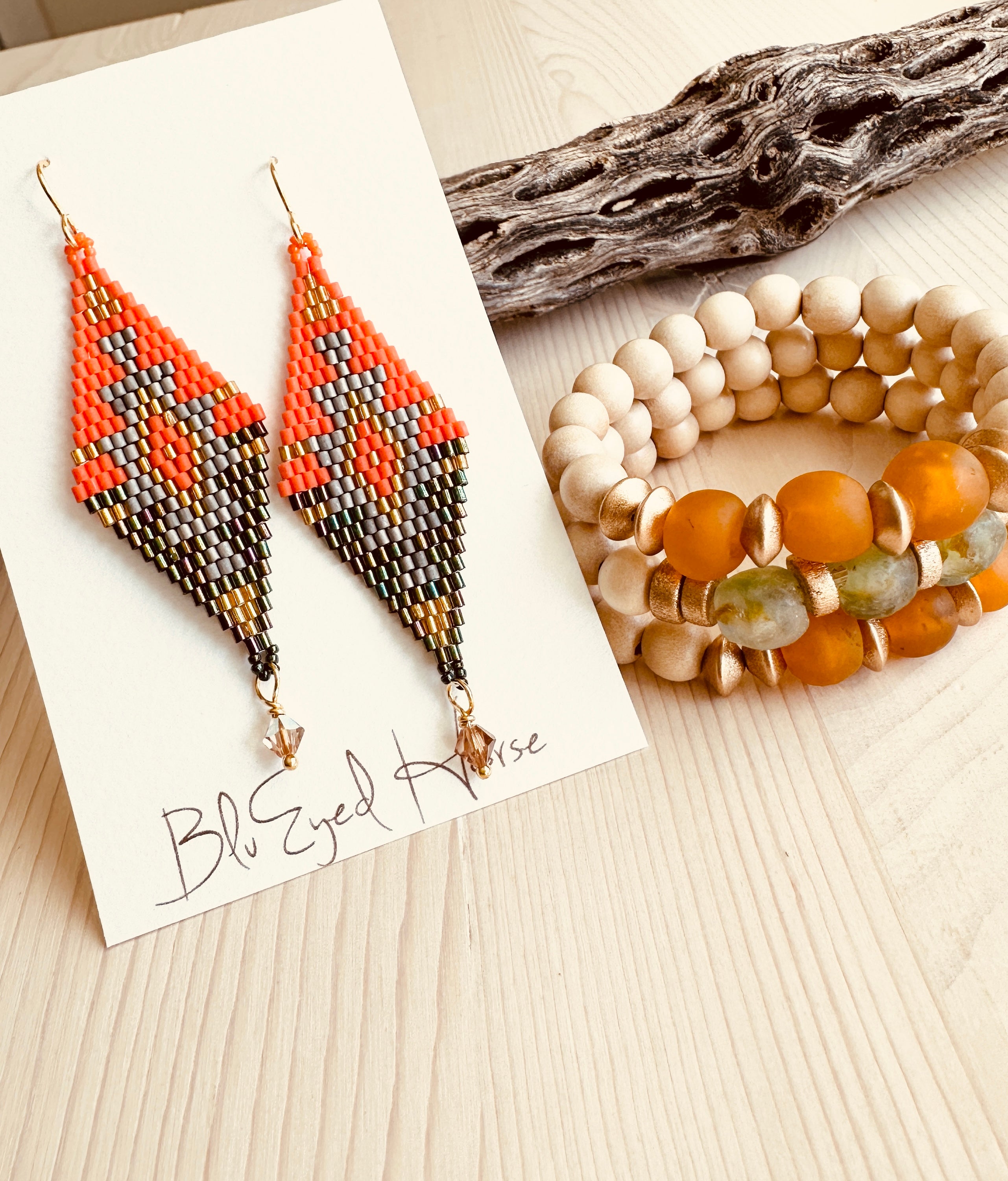 Sedona Earrings for Women - Boho Chic Dangle Drop Earrings for Everyday Wear, Party & Wedding Jewelry
