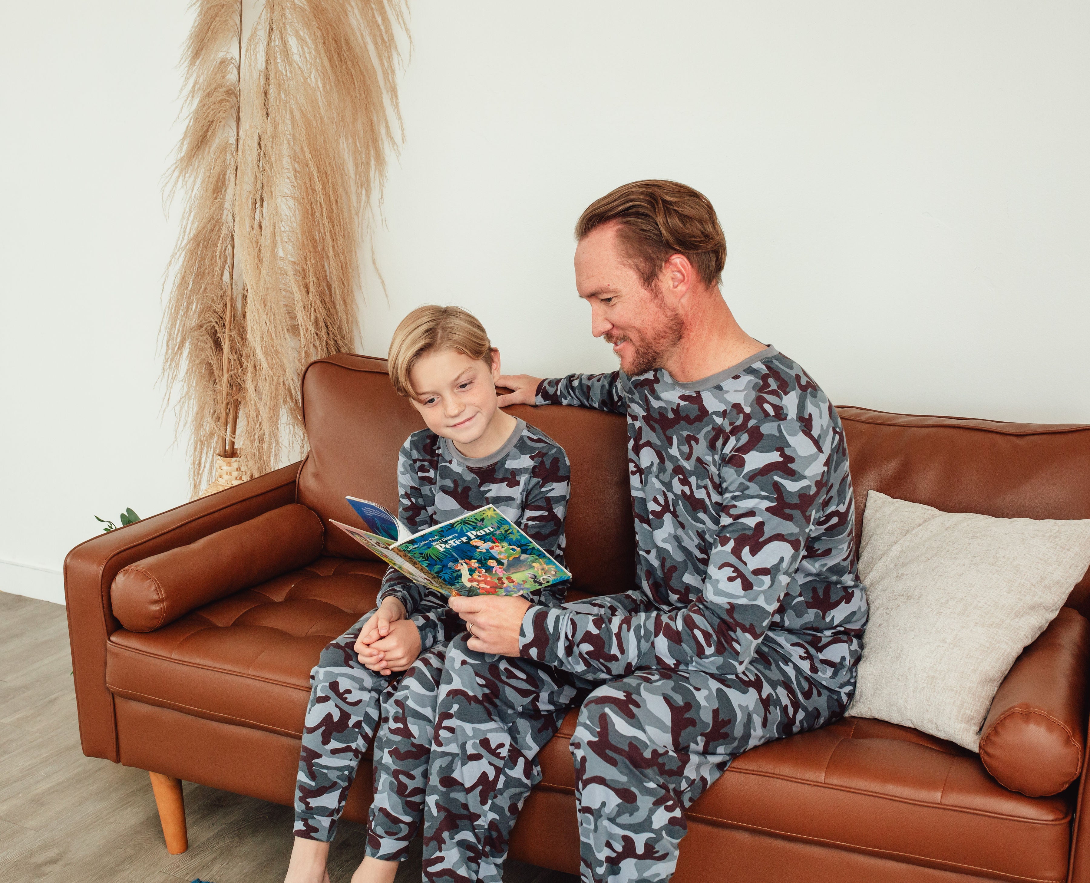 Grey Camo Long Sleeve Shirt & Pants Set for Boys and Men - Perfect for Hunting, Outdoor Adventures & Casual Wear
