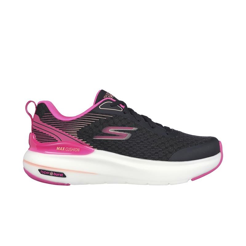 MAX CUSHION HYPER BURST Running Shoes - Ultra Lightweight & Responsive Cushioning for Men & Women - Perfect for Jogging, Gym Workouts & Daily Walking (Black/High Performance)
