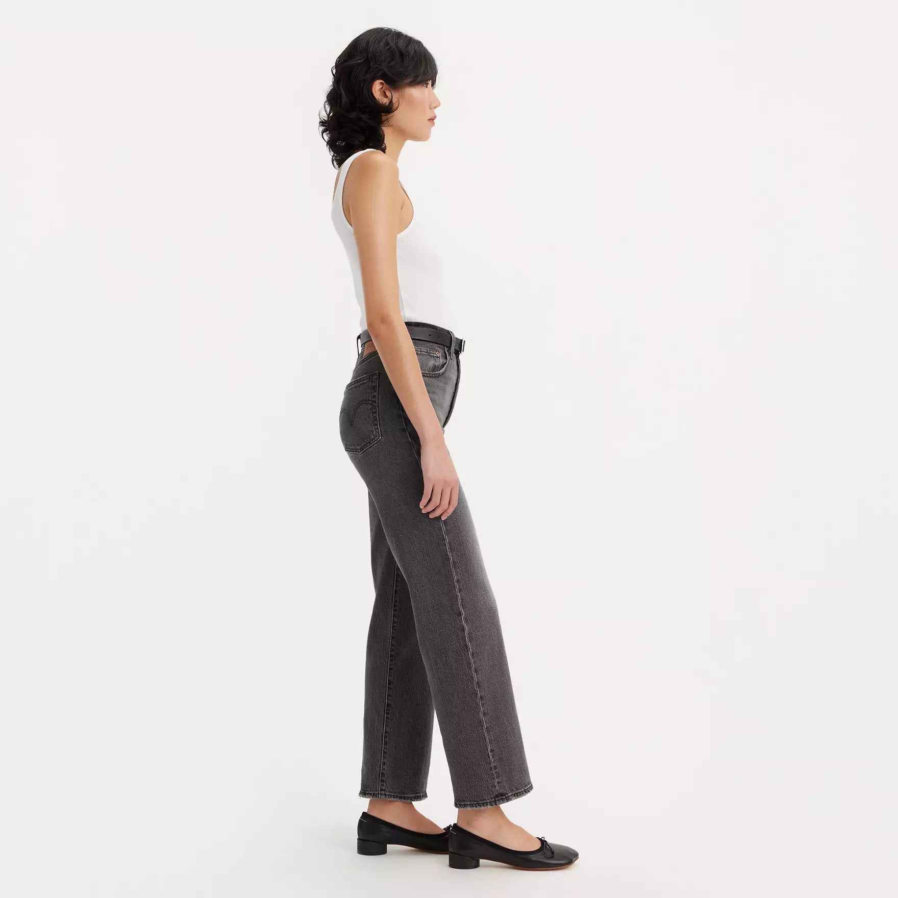 Levi's Ribcage Straight Leg Jeans for Women - High Waist Denim Pants with Static Wash | Perfect for Casual Wear, Office Outfits & Night Out