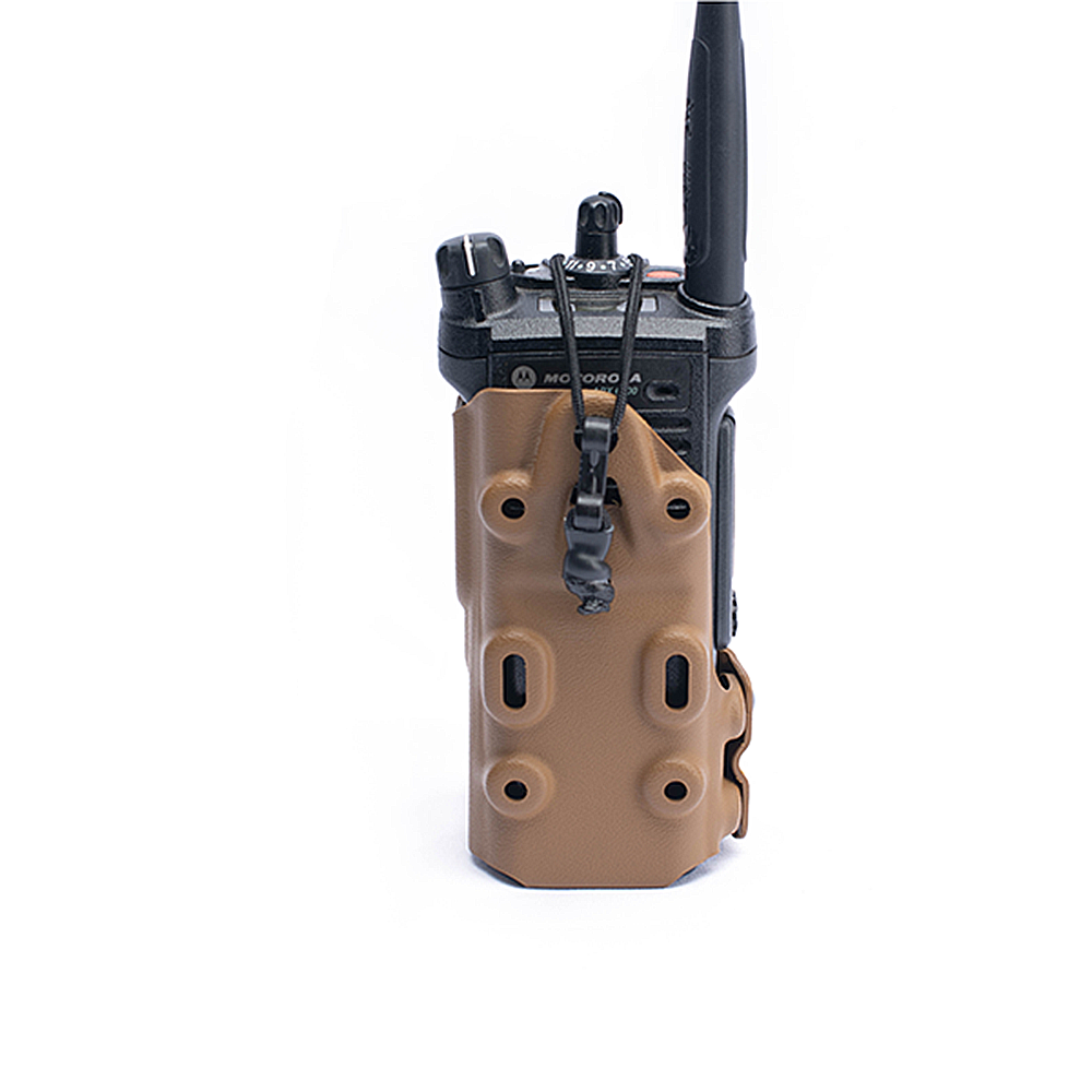 High-Speed Gear Dekke Pouch for APX Radios - Durable Tactical Radio Accessory for Police, Firefighters & Outdoor Adventures