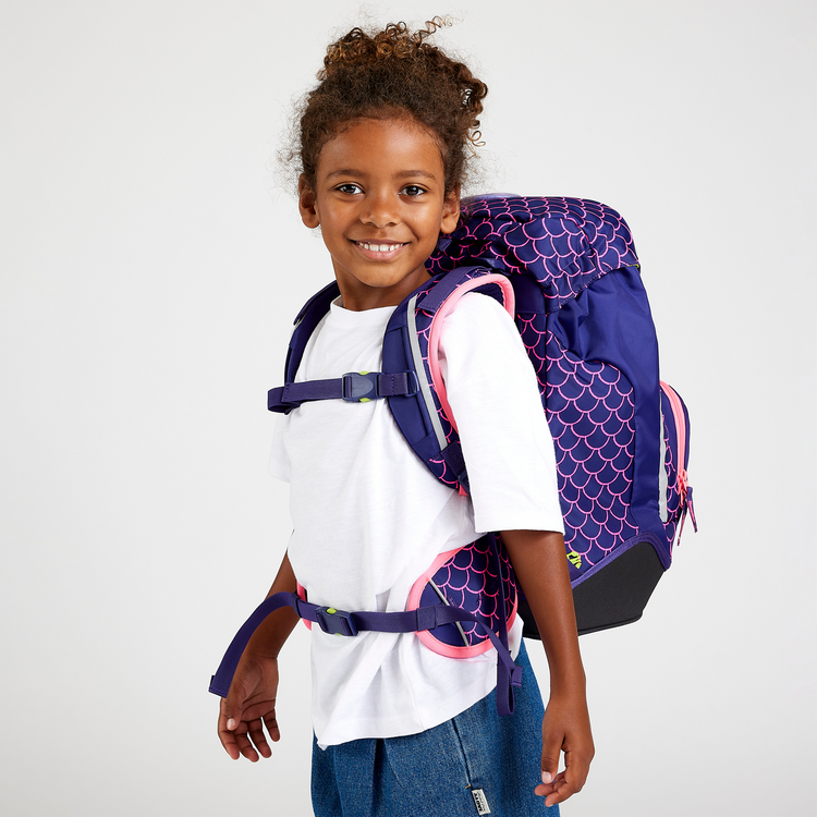 Ergobag Prime School Backpack for Kids - Lightweight & Durable Pearl DiveBear Design (2024 New Collection) - Perfect for Elementary Students, School Supplies & Daily Use