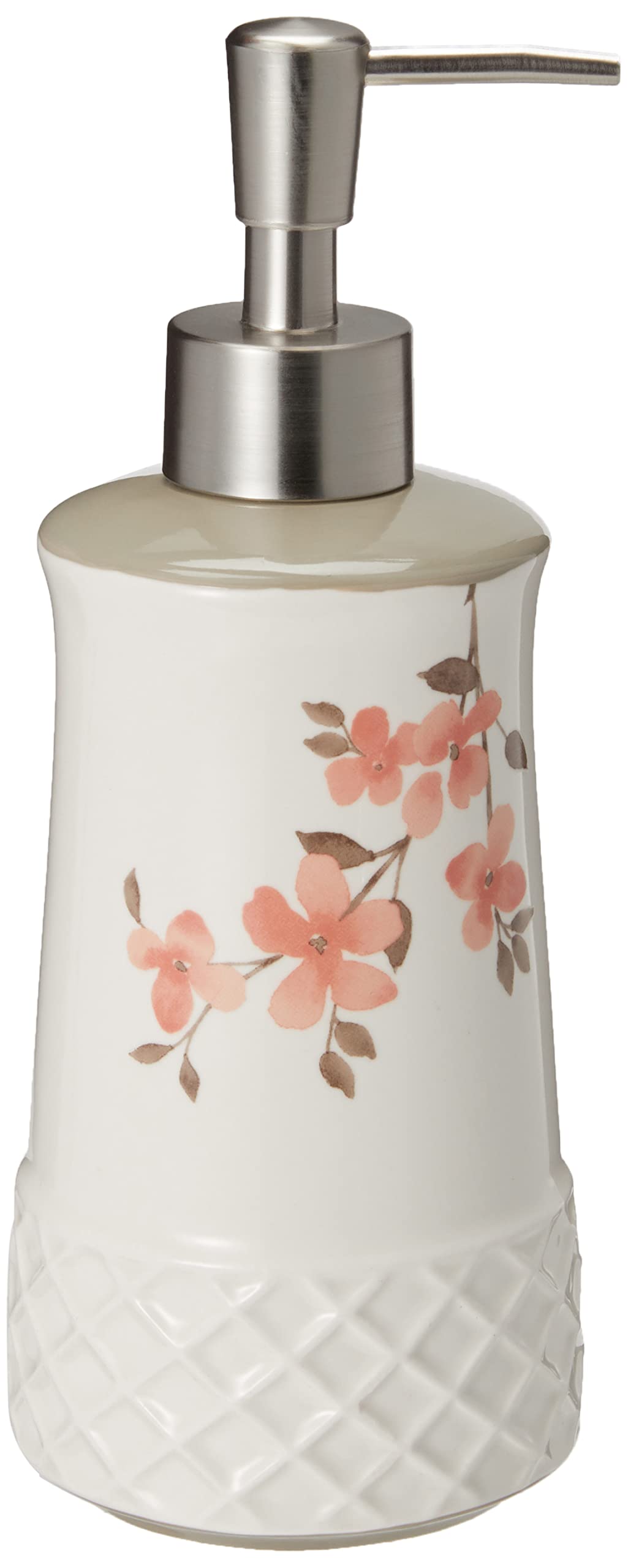 SKL Home Coral Garden Soap Dispenser - Elegant Bathroom Decor, Automatic Liquid Soap Dispenser for Kitchen & Bathroom, Touchless Hand Soap Pump for Home & Office Use