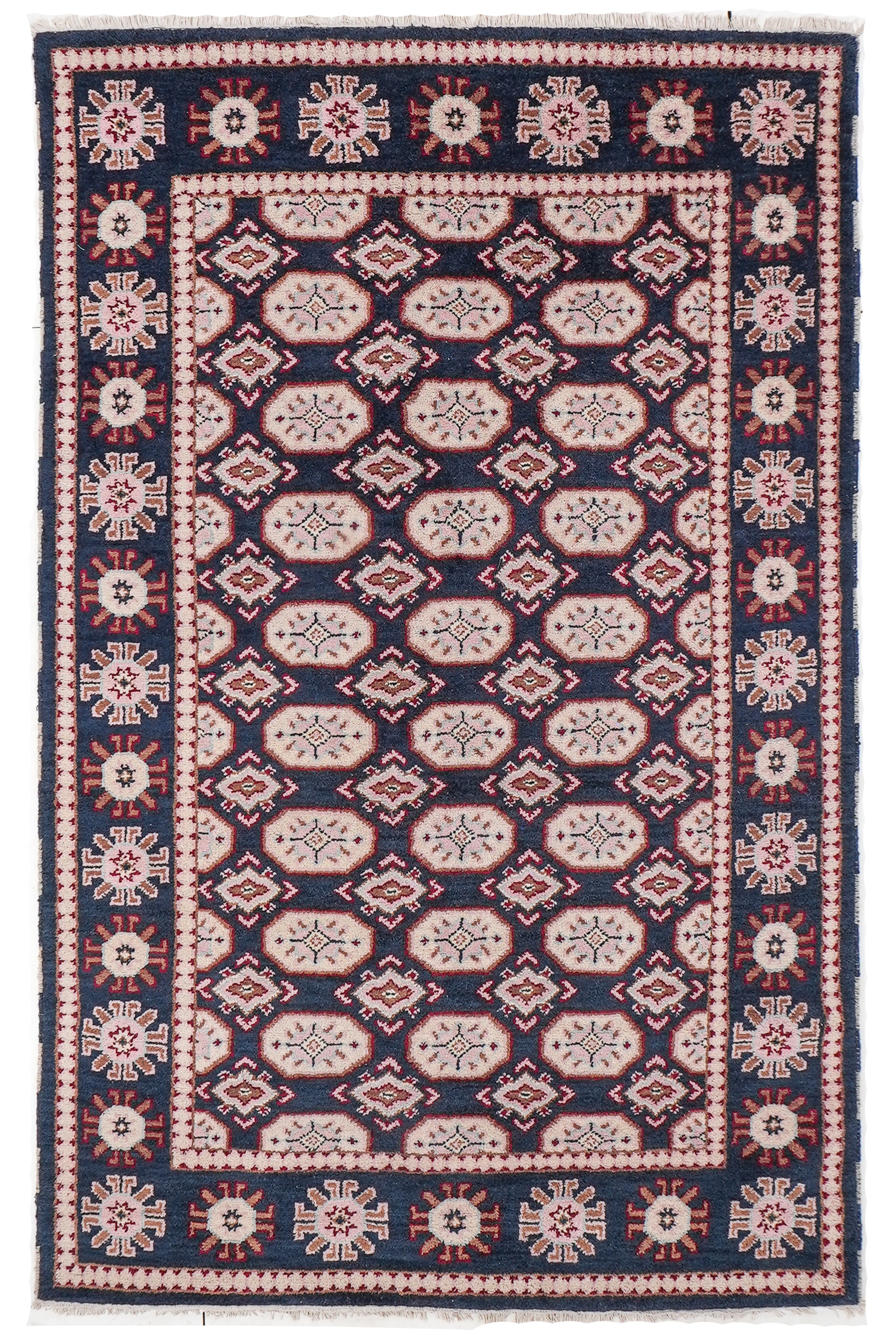Handmade Bakhtiari Afghan Rug - Premium Hand-Knotted Wool Carpet for Living Room, Bedroom & Home Decor | Traditional Persian Design, Durable & Luxurious