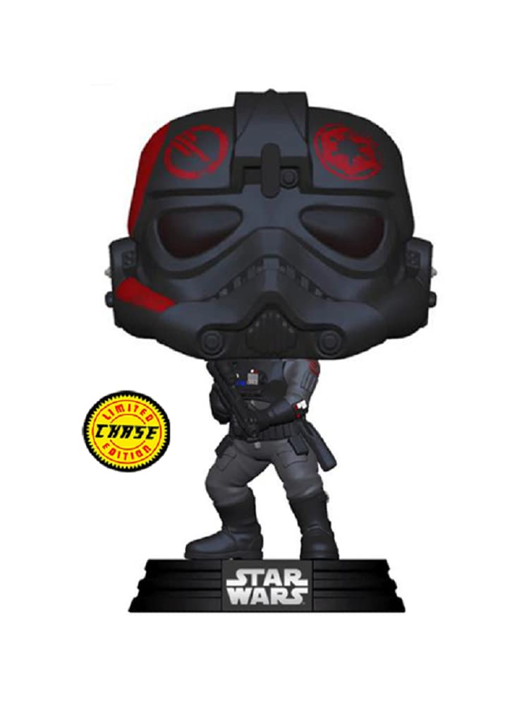 Funko Pop! Star Wars Iden Versio Chase Exclusive Vinyl Figure with Pop Protector Case - Perfect for Collectors, Display, and Gifts