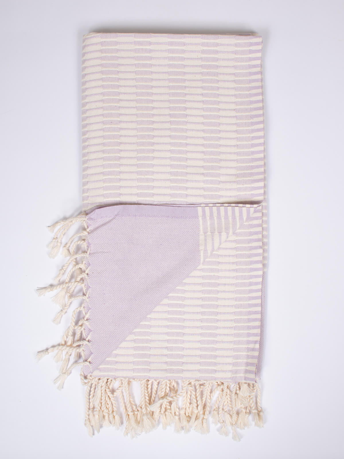 Premium Miami Hammam Towel - Soft & Absorbent Lilac Turkish Bath Towel for Spa, Beach & Yoga | Lightweight & Quick-Drying