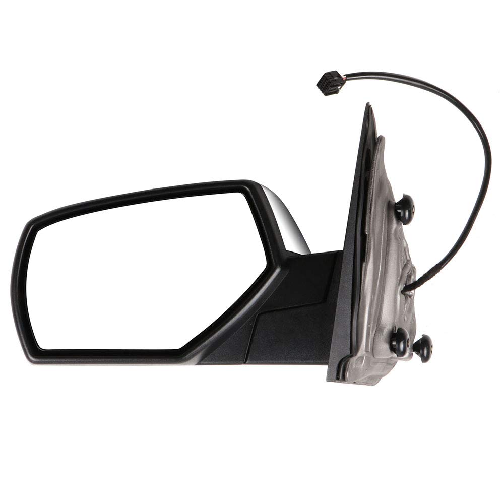 SCITOO Power Heated Side View Mirror Replacement for 2014-2018 Chevy Silverado 1500 & 2014-2017 GMC Sierra 1500 - Driver Side Mirror with Adjustable Glass (Part# 22820378) - Perfect for Winter Driving and Enhanced Visibility