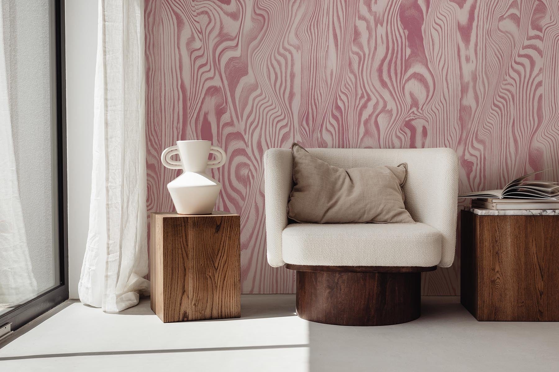 Vibrant Pink Veneer Sheets - Premium Wood Veneer for DIY Furniture, Cabinets & Home Decor Projects - Perfect for Crafting, Wall Paneling & Upcycling Projects