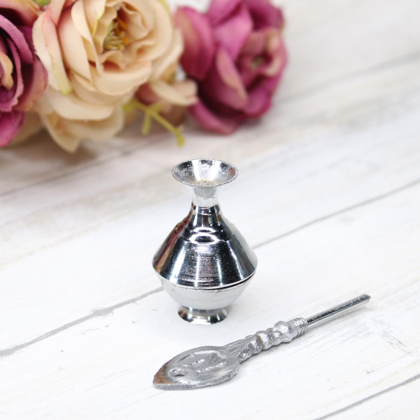 Baal Traditional Silver Surmedani for Women & Newborn Babies - Natural Eye Care & Protection | Perfect for Daily Use, Travel & Cultural Ceremonies