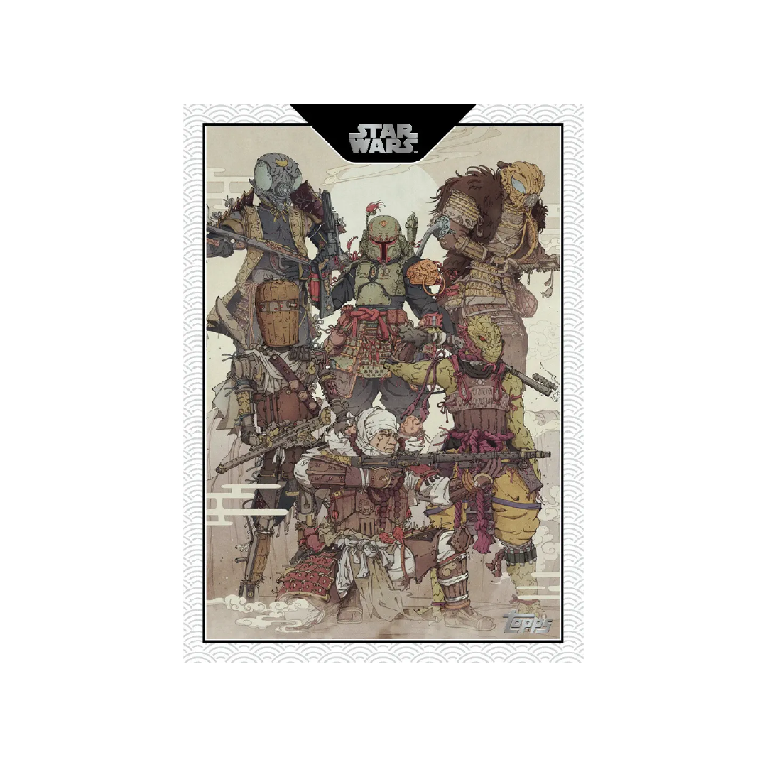 Topps Star Wars Meiyo 2025 Hobby Box - 36 Packs with Exclusive Trading Cards for Collectors | Perfect for Display, Trading, and Gifting