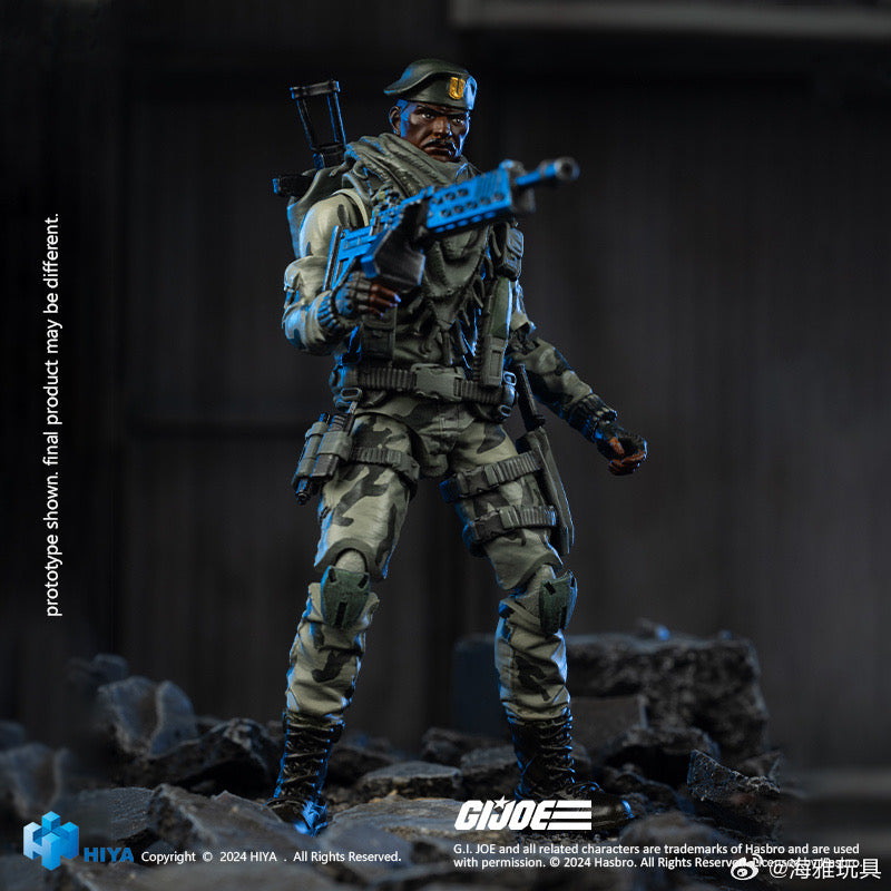 PRE ORDER - Hiya 1/18 Scale 4 Inch G.I. Joe Stalker Action Figure - Exquisite Mini Collectible Series for Display & Play - Perfect for Collectors & Military Toy Enthusiasts