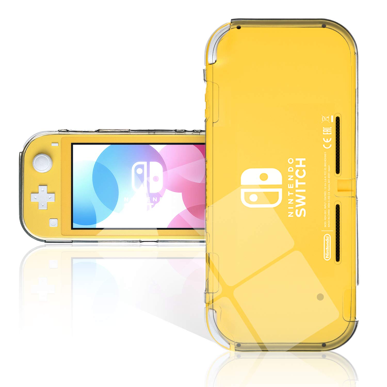 Premium TPU Protective Case for Nintendo Switch Lite - Shockproof & Scratch-Resistant Clear Cover - Perfect for Gaming, Travel & Everyday Use
