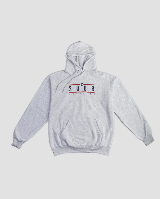 Sour Solution Timeless Hoodie - Heather Grey | Soft & Comfortable Unisex Pullover for Casual Wear, Street Style & Outdoor Activities