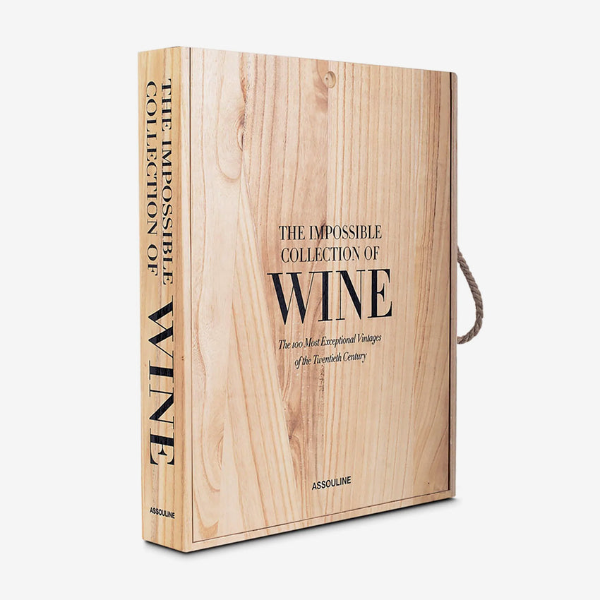 Assouline Impossible Collection of Wine - Luxury Hardcover Book for Wine Lovers | Perfect Gift for Sommeliers & Collectors | Home Decor & Coffee Table Display