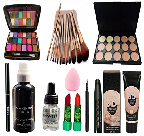 23-Piece Professional Makeup Kit Set - High-Quality Cosmetics for Eyes, Lips & Face | Perfect for Travel, Bridal & Everyday Beauty
