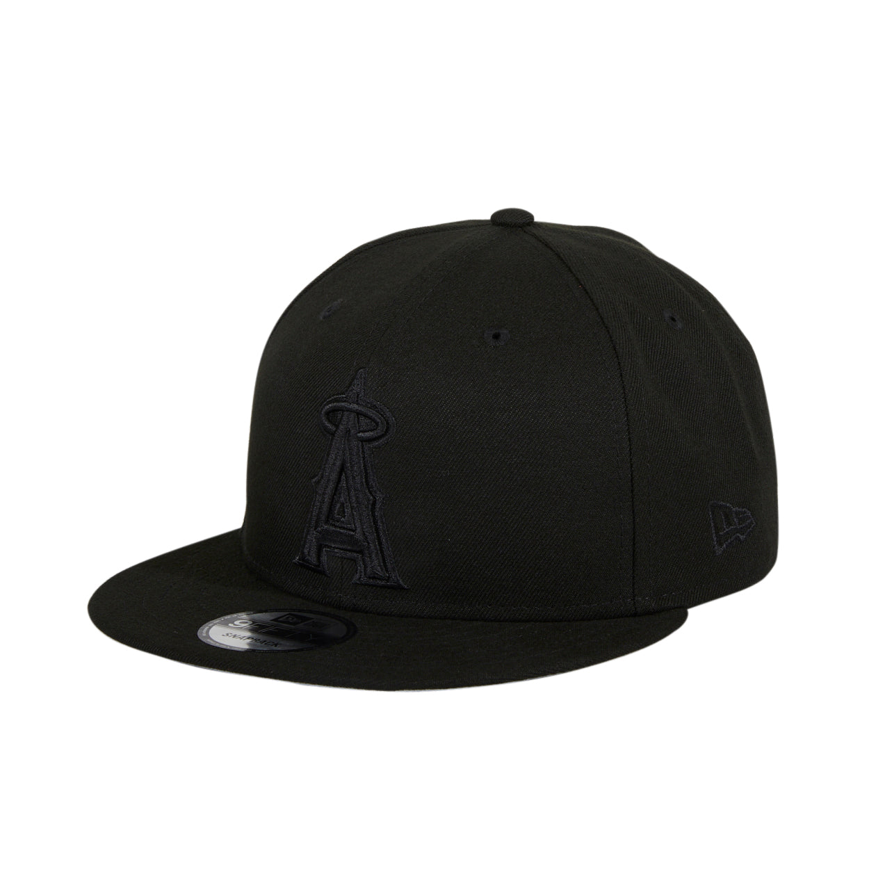 New Era 9Fifty MLB Basic Los Angeles Angels Snapback Hat - Black | Official MLB Licensed Baseball Cap for Men & Women | Perfect for Games, Streetwear & Fan Collections