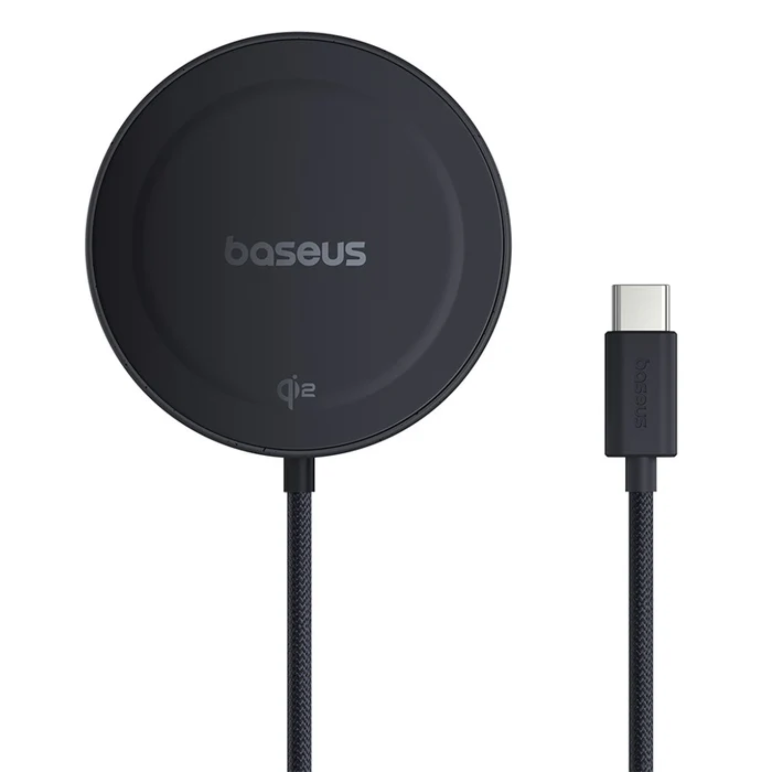 Baseus Mini4 Qi2 Wireless Charger 15W - Universal Fast Charging Pad for iPhone, Samsung, Google Pixel - Perfect for Home, Office & Travel