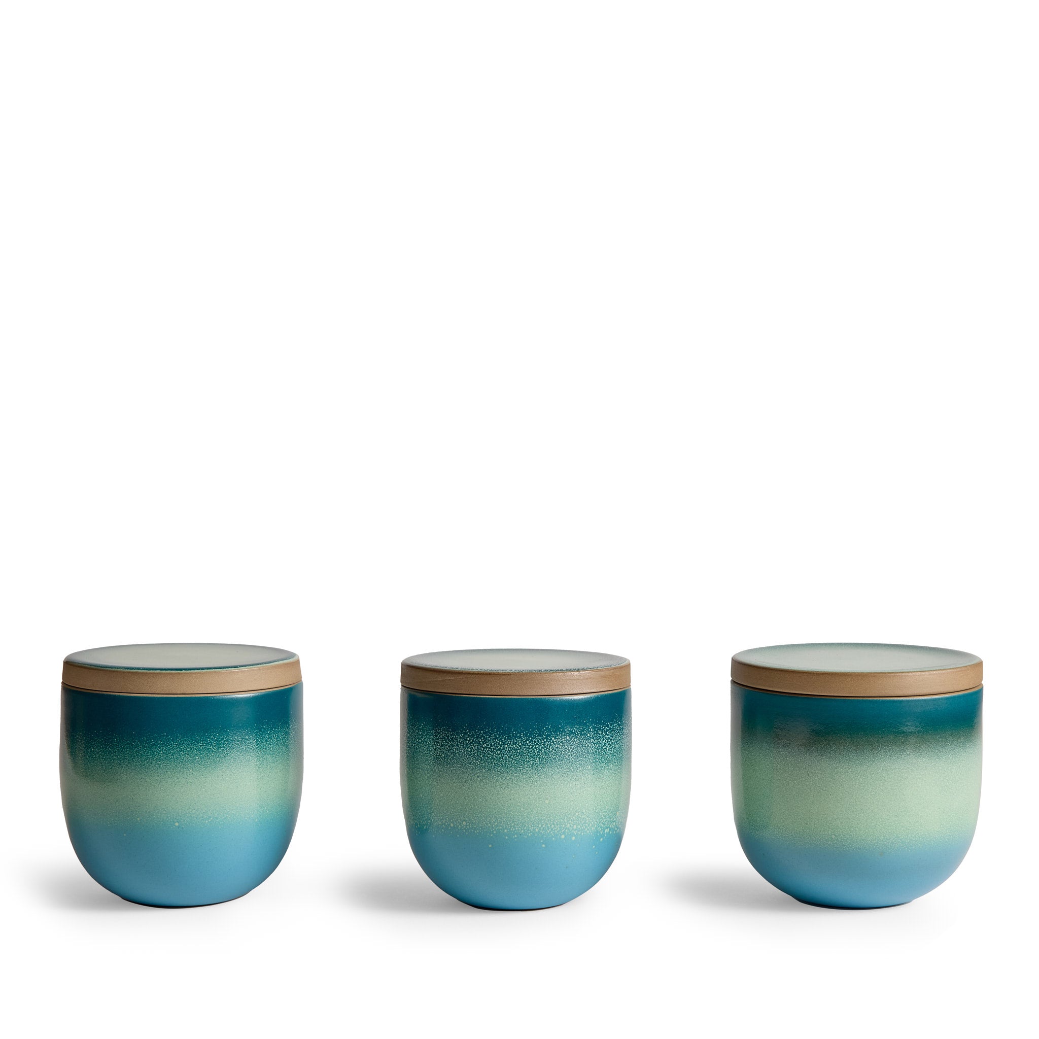 Seto Style Round Bottom Glass Jar - Handmade Ceramic Storage Container for Tea, Spices & Herbs - Perfect for Kitchen, Pantry & Home Decor