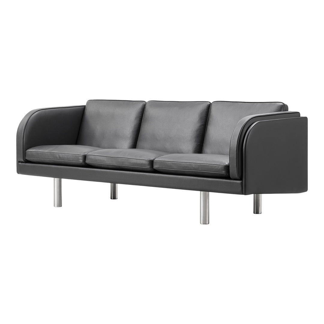 Premium 3-Seater Sofa for Living Room - Modern Comfortable Couch with Soft Fabric & Sturdy Frame - Perfect for Family Gatherings, Movie Nights & Relaxing at Home