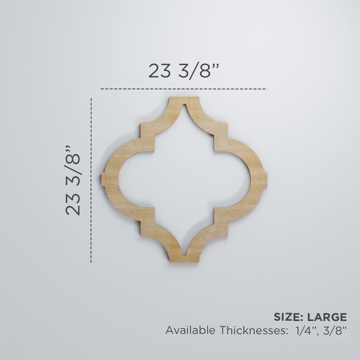 Handcrafted Marrakesh Style Decorative Fretwork Wall Panels - Moroccan Inspired Laser Cut Metal Wall Art for Living Room, Bedroom & Office Decor