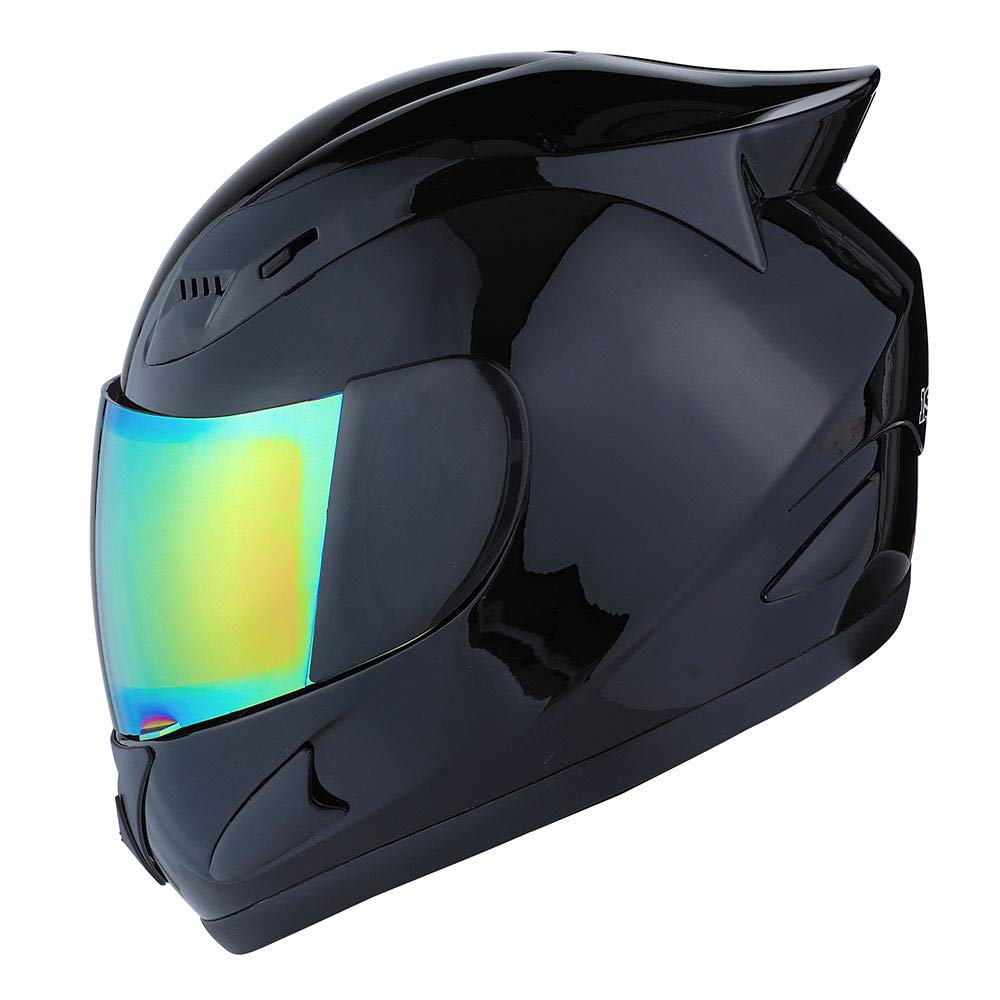 1Storm Motorcycle Full Face Helmet DOT Approved - Lightweight Mechanic Skull Design for Men & Women - HJDJ11 Model - Perfect for Street Biking, Cruiser Riding & Motorcycle Safety Gear