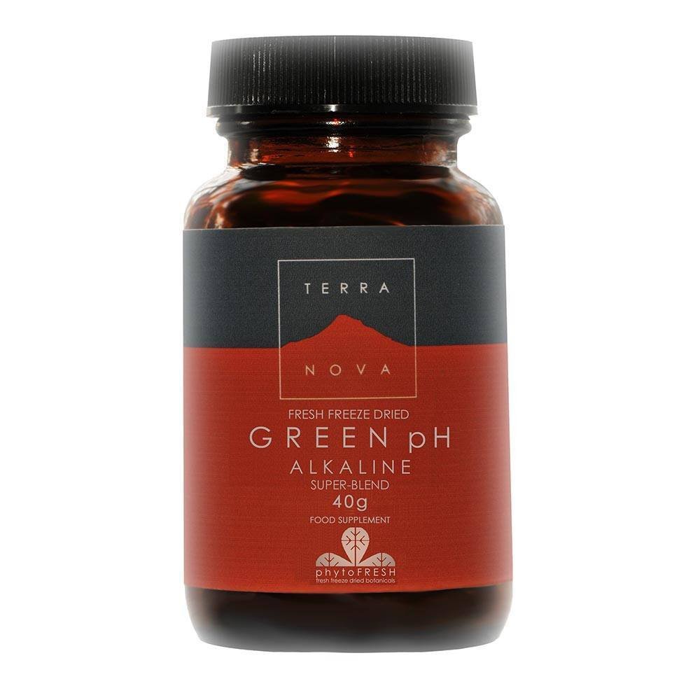Green pH Alkaline Powder 40g - Natural pH Balance Supplement for Detox & Energy Boost | Perfect for Daily Wellness & Hydration