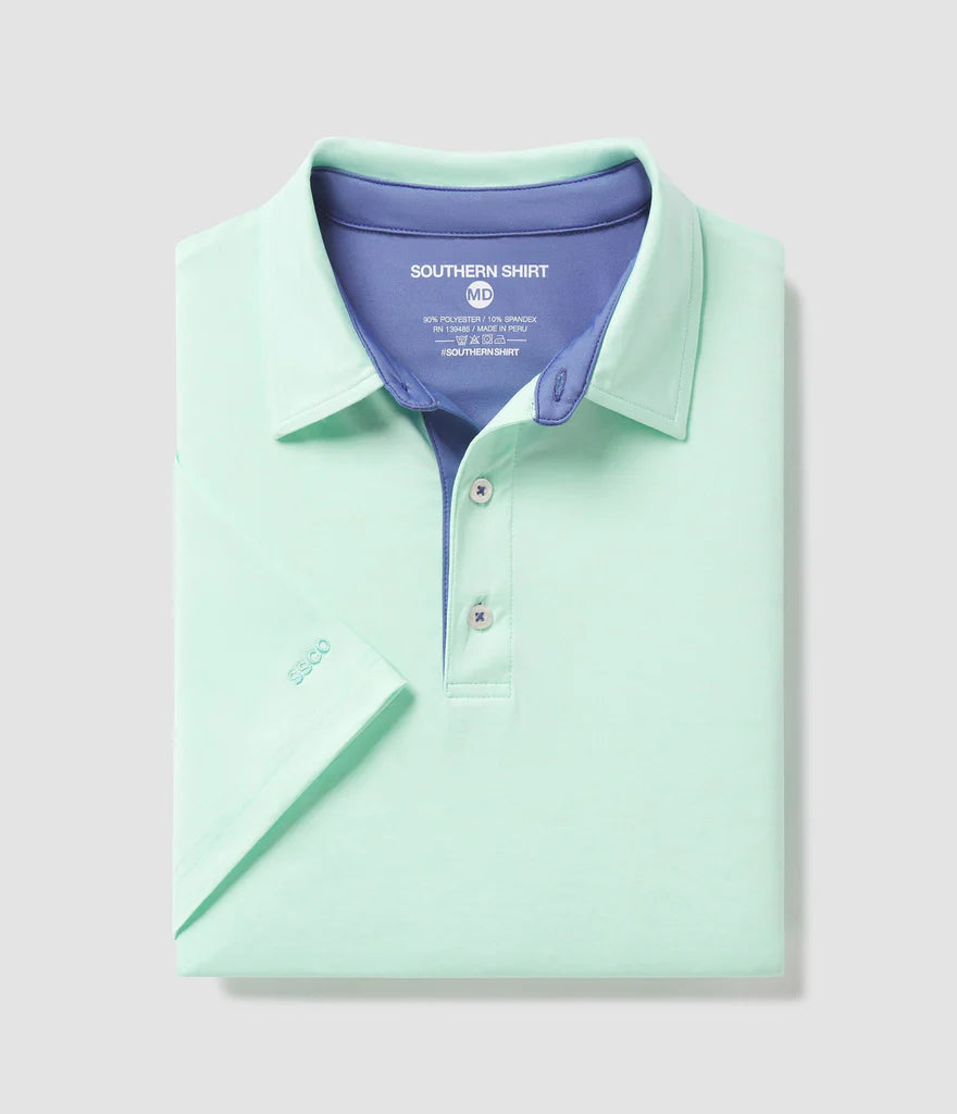 Boys' Southern Shirt Grayton Heather Polo - Stylish Casual Wear for School, Parties & Outdoor Activities