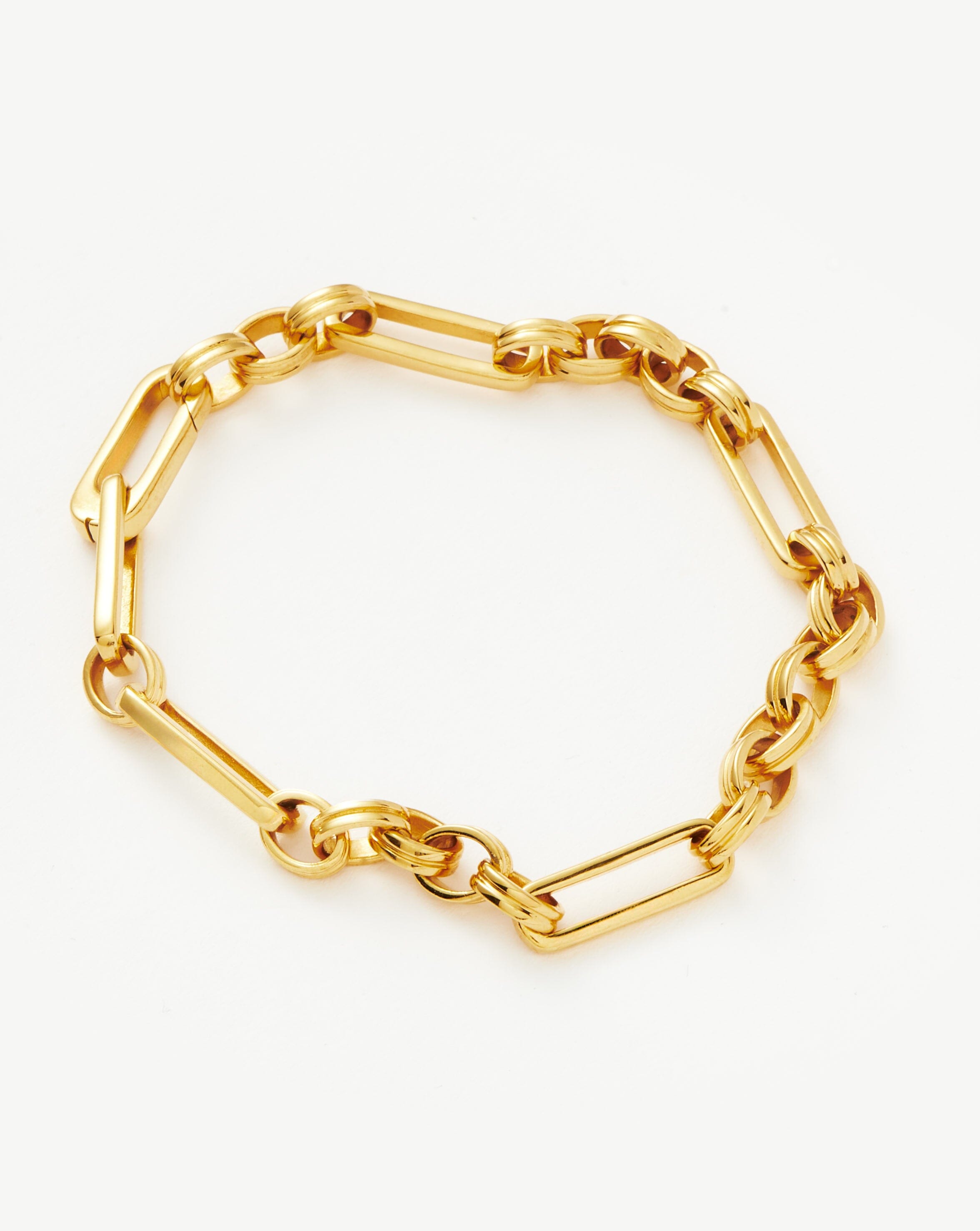 Axiom Chain Bracelet - 18k Gold Plated Women's Jewelry for Everyday Wear & Special Occasions