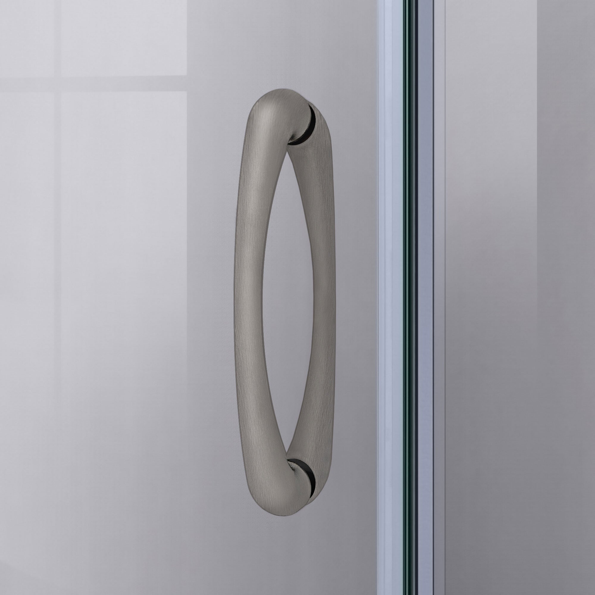 DreamLine Prime 38x38x74.75 Inch Corner Sliding Shower Enclosure Kit with SlimLine Shower Base - Frosted Glass for Bathroom Remodel & Spa-Like Shower Experience