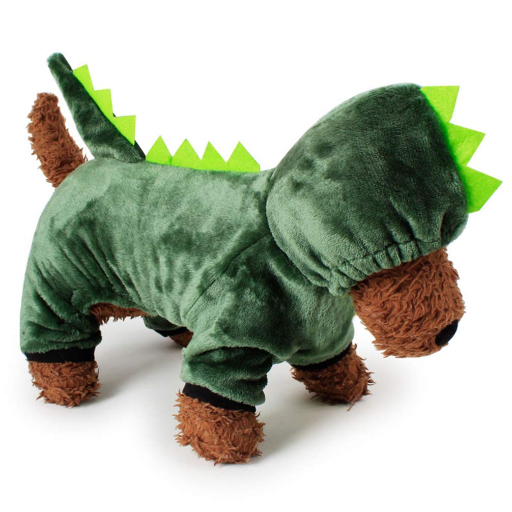 Halloween Dog Costume - Warm Pet Jumpsuit & Winter Coat for Dogs - Cute Puppy Halloween Outfit for Parties & Dress-Up | Perfect for Halloween, Christmas & Pet Photo Shoots