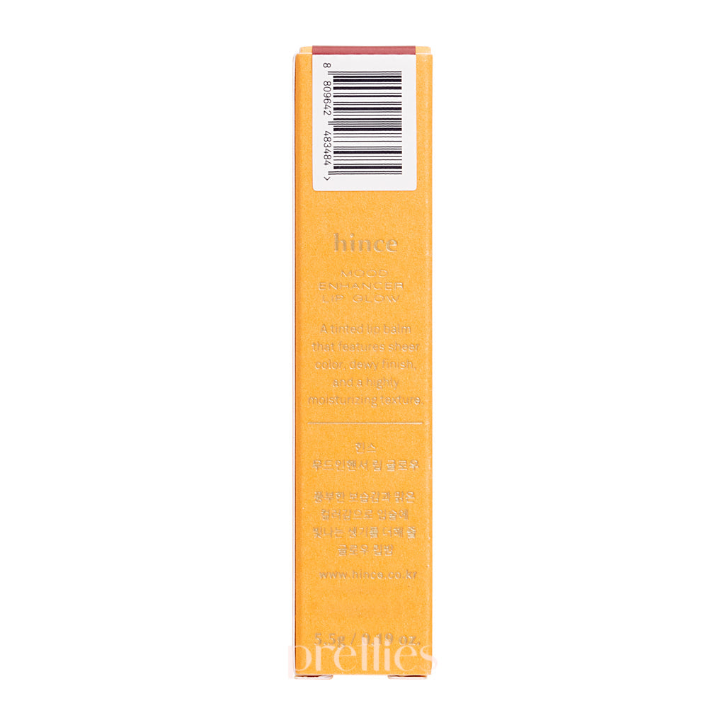 Hince Mood Enhancer Lip Glow - 5.5g Hydrating Lip Balm (#LW005 Impassioned) for Soft, Shiny Lips | Perfect for Daily Wear & Special Occasions