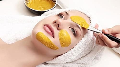 TWIREY Face Pack Brush for Makeup & Skincare - Soft Bristles, Easy to Clean (Pack of 2, Brown) - Perfect for Facial Mask Application & Beauty Routine