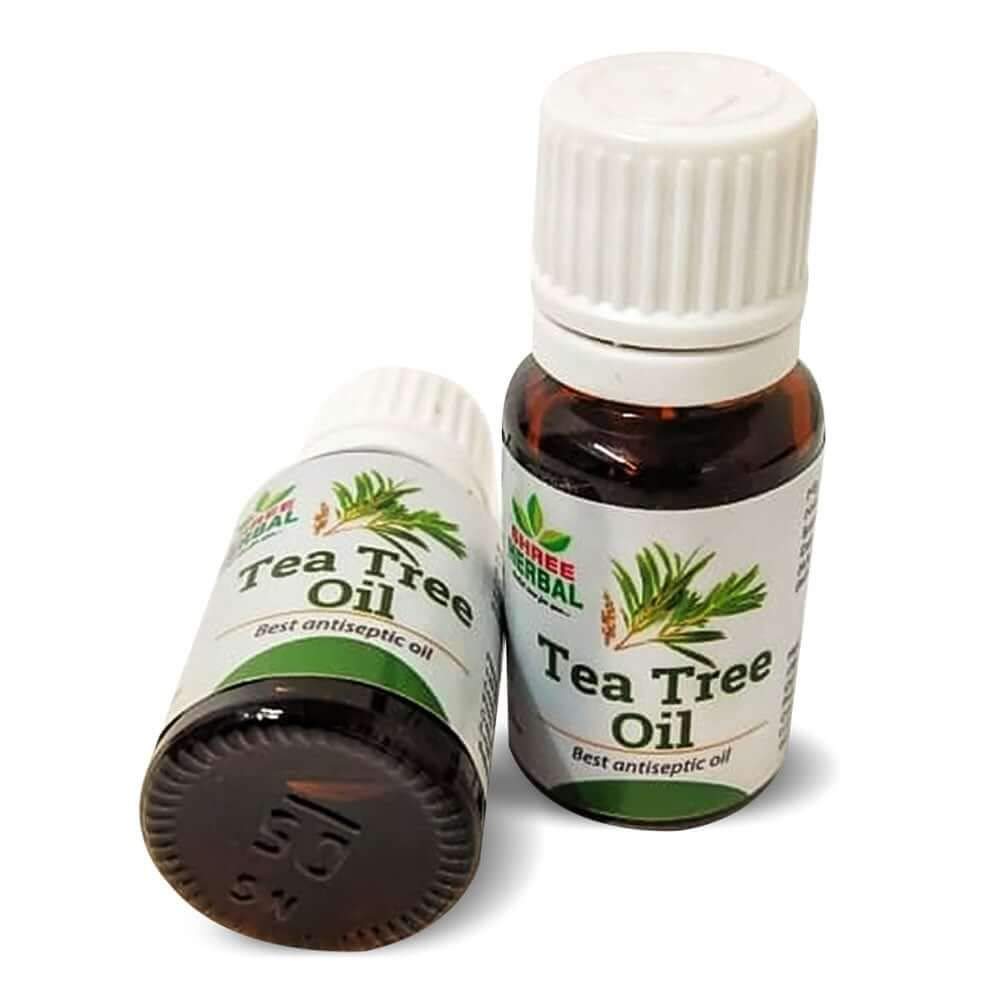 Pure Tea Tree Essential Oil - 10ml, 100% Natural for Skin, Hair & Nail Care | Acne Treatment, Scalp Soother & Cuticle Oil | Perfect for Aromatherapy, DIY Beauty & Home Remedies
