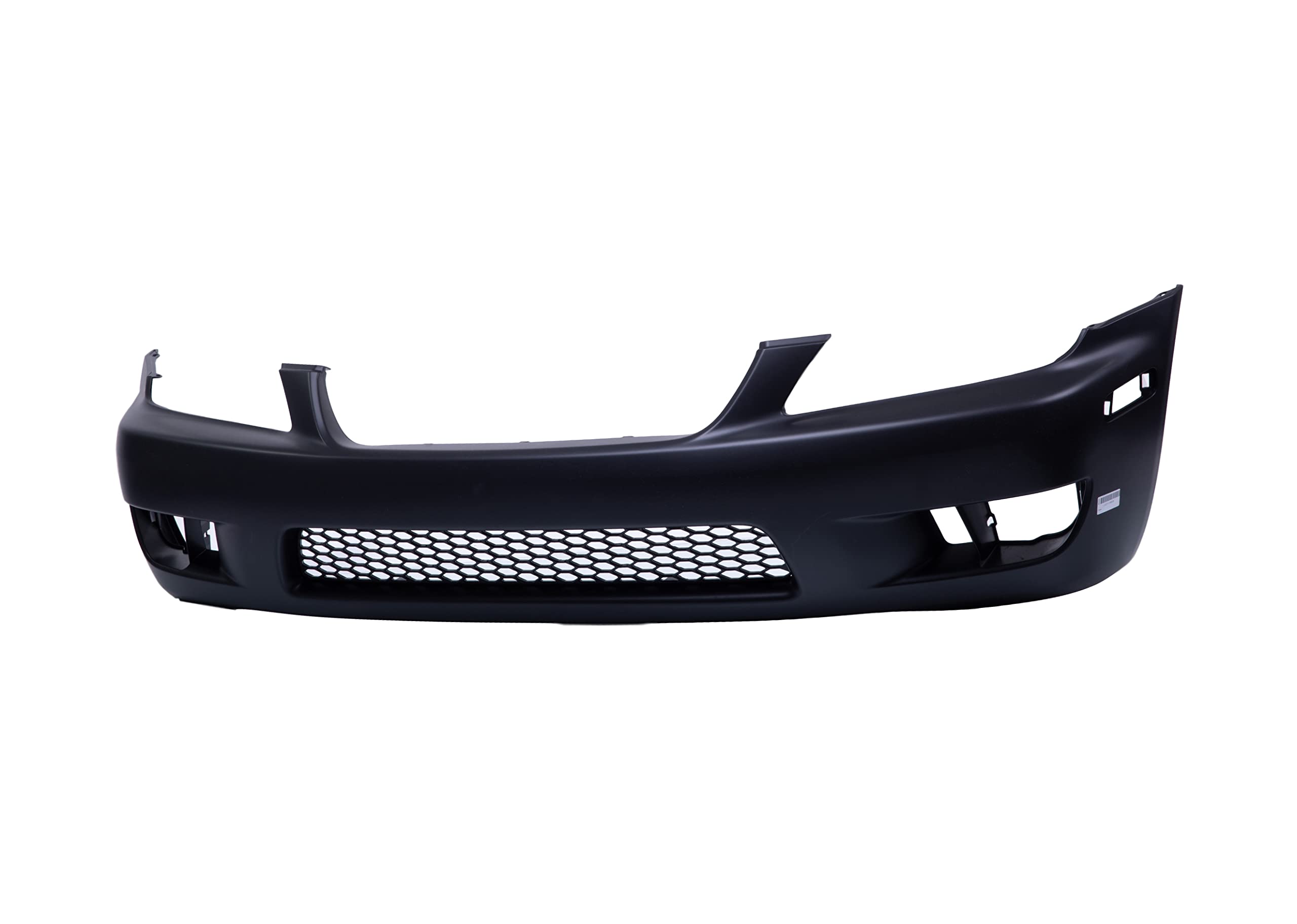 Lexus IS300 4-Door Sedan Front Bumper Cover with Fog Light Holes (2001-2005) - Compatible with Base Models Without Headlight Washer | Perfect Replacement for Accident Repair & Car Restoration