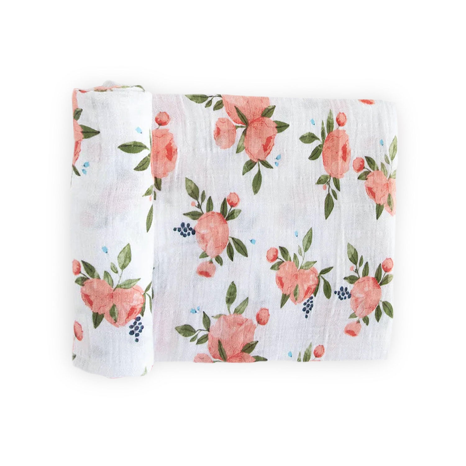 Soft Organic Cotton Muslin Swaddle Blanket for Babies - Breathable, Lightweight & Comfortable for Newborns - Perfect for Swaddling, Nursing, Stroller & Car Seat Covers