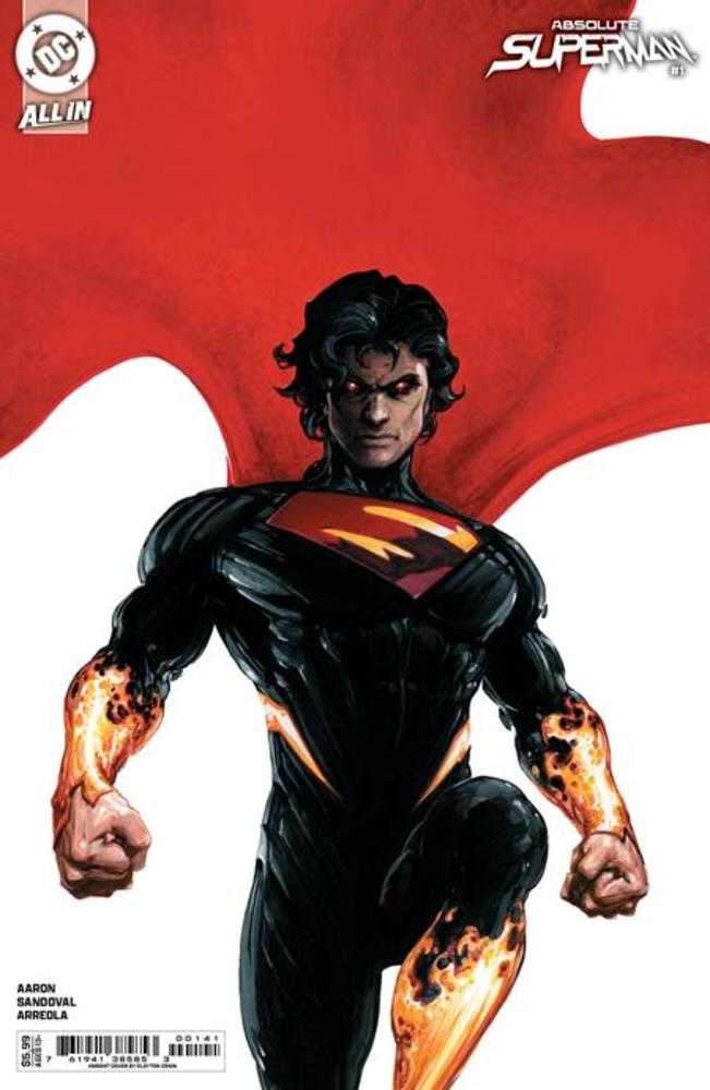 Absolute Superman #1 Cover D Clayton Crain Variant - Premium Card Stock Comic Book for Collectors & Fans | Perfect for Display, Gifts & Comic Book Collections
