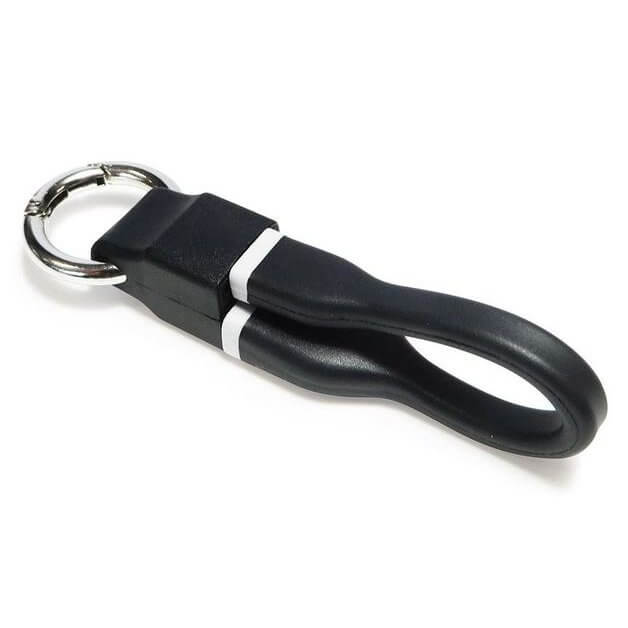 Portable Keychain USB Charging Cable - Fast Charging & Compact Design - Perfect for Travel, Office, and On-the-Go Charging