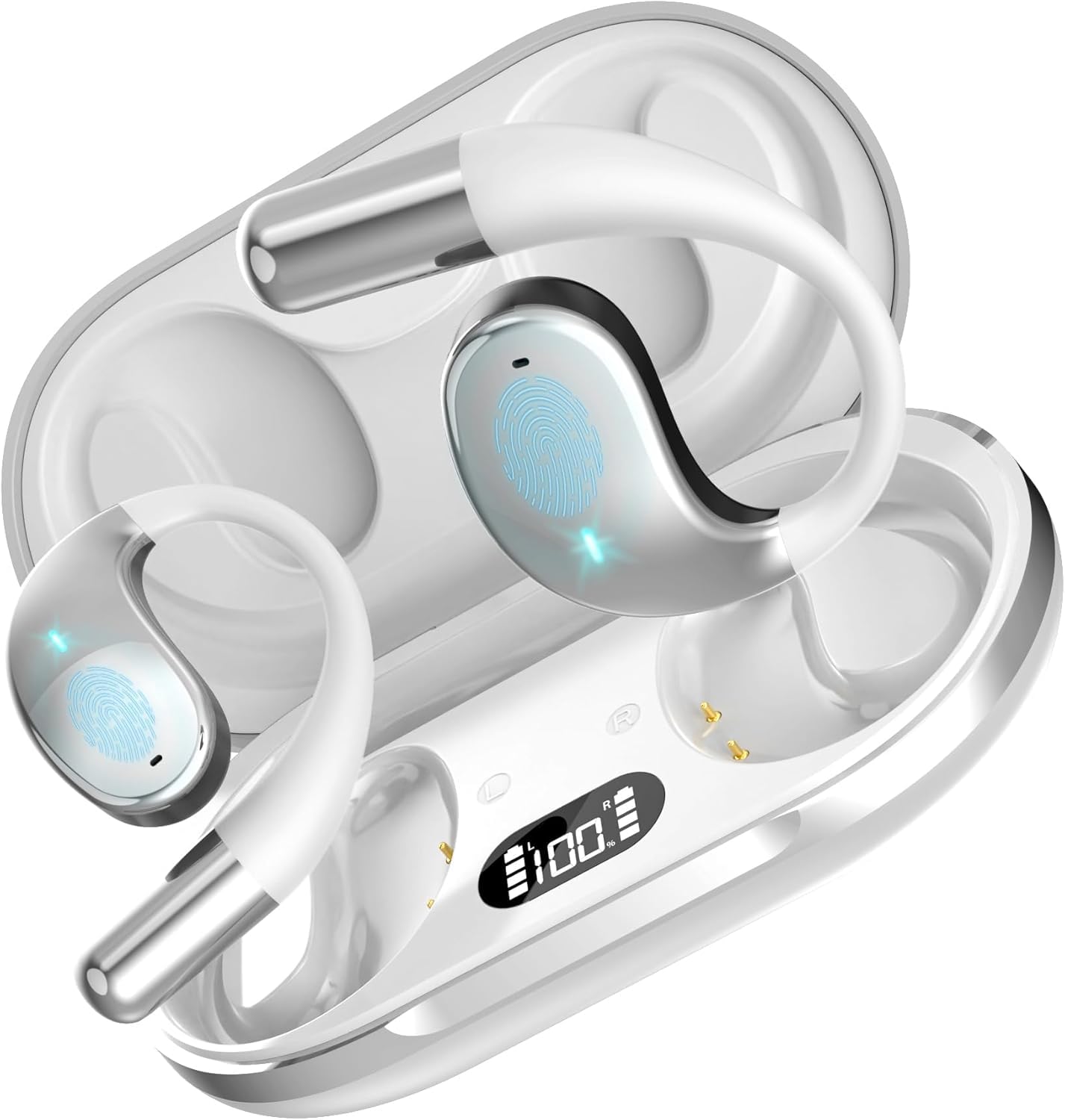 Wireless Earbuds with Real-Time AI Language Translation | 3-in-1 Bluetooth Earbuds with HD Sound & Long Battery Life | Perfect for Business Meetings, Language Learning & International Travel | No Subscription Fee (Black)