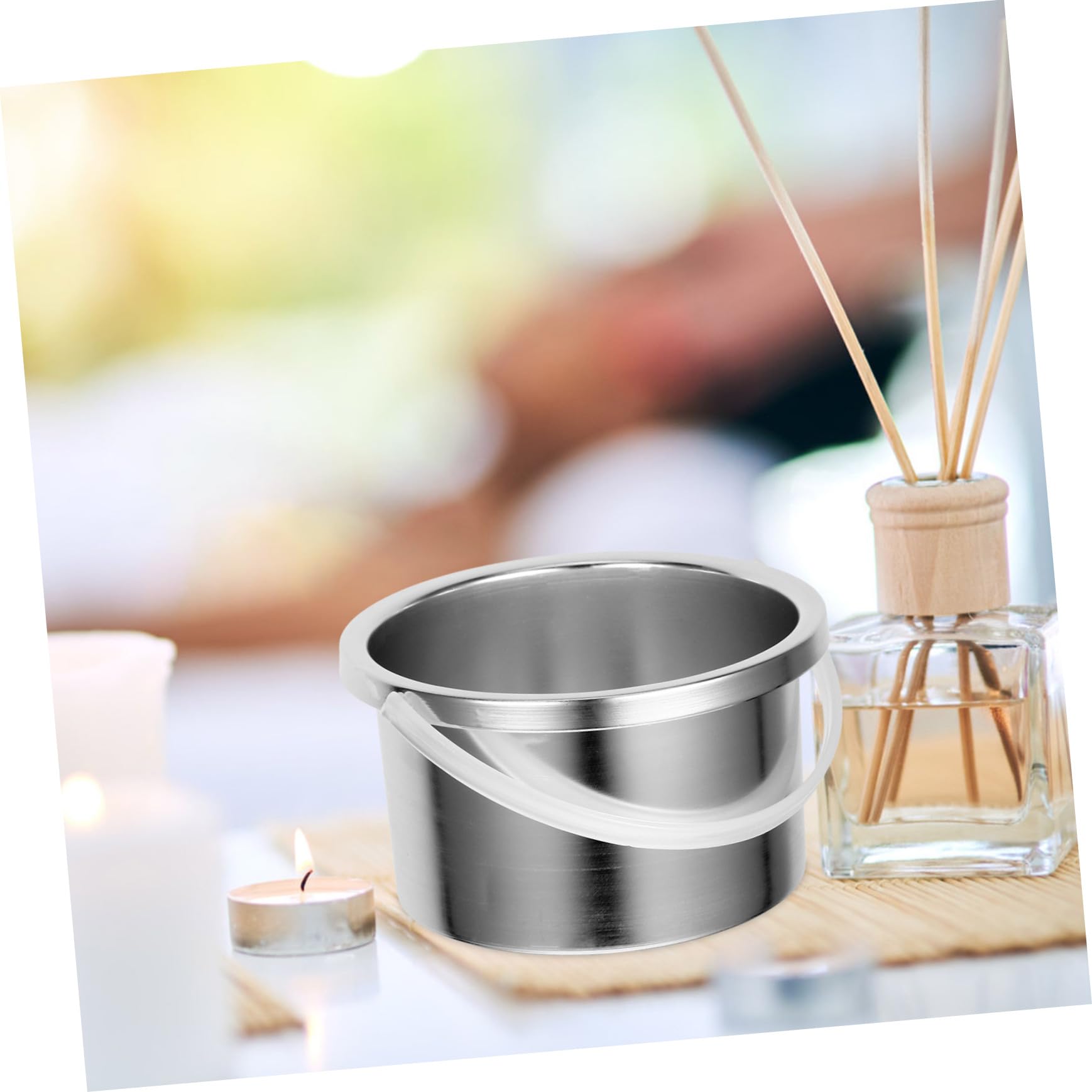 FRCOLOR Professional Wax Warmer Machine - Aluminum Alloy Wax Melting Pot for Hair Removal, Bikini & Facial Waxing - Perfect for Salon, Spa & Home Use