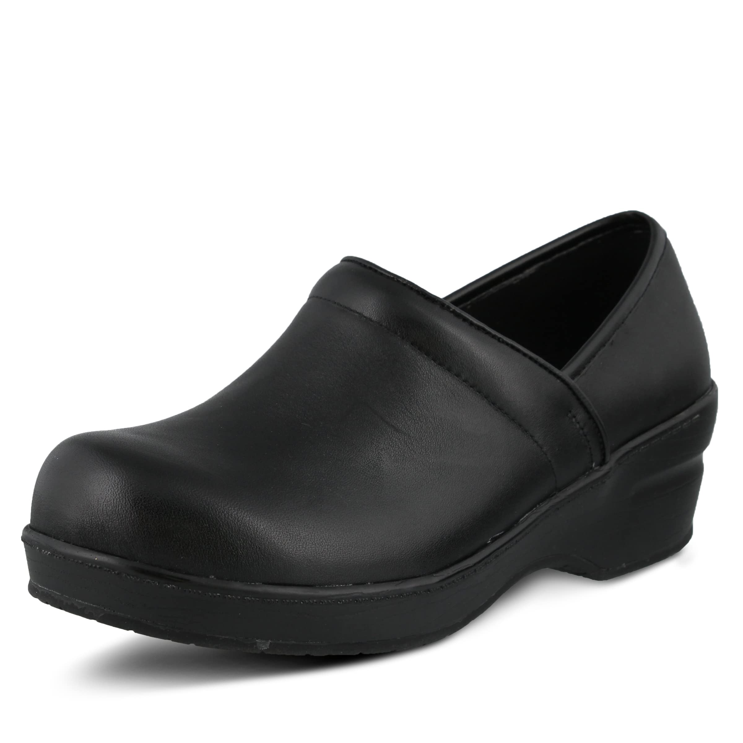 Spring Step Professional Women's Selle Uniform Dress Shoe - Black, Size 9 | Comfortable & Stylish Work Shoes for Nurses, Waitresses & Office Professionals
