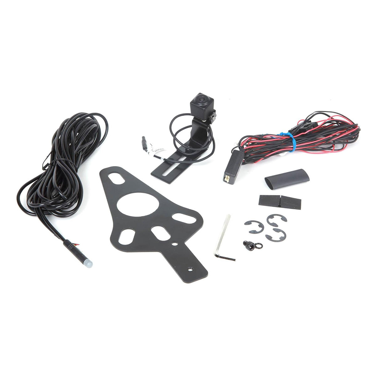 Alpine HCE RCAM WRA Spare Tire Rear View Camera System for 2007-2008 Jeep Wrangler JK - Backup Camera for Off-Roading & Parking Assistance