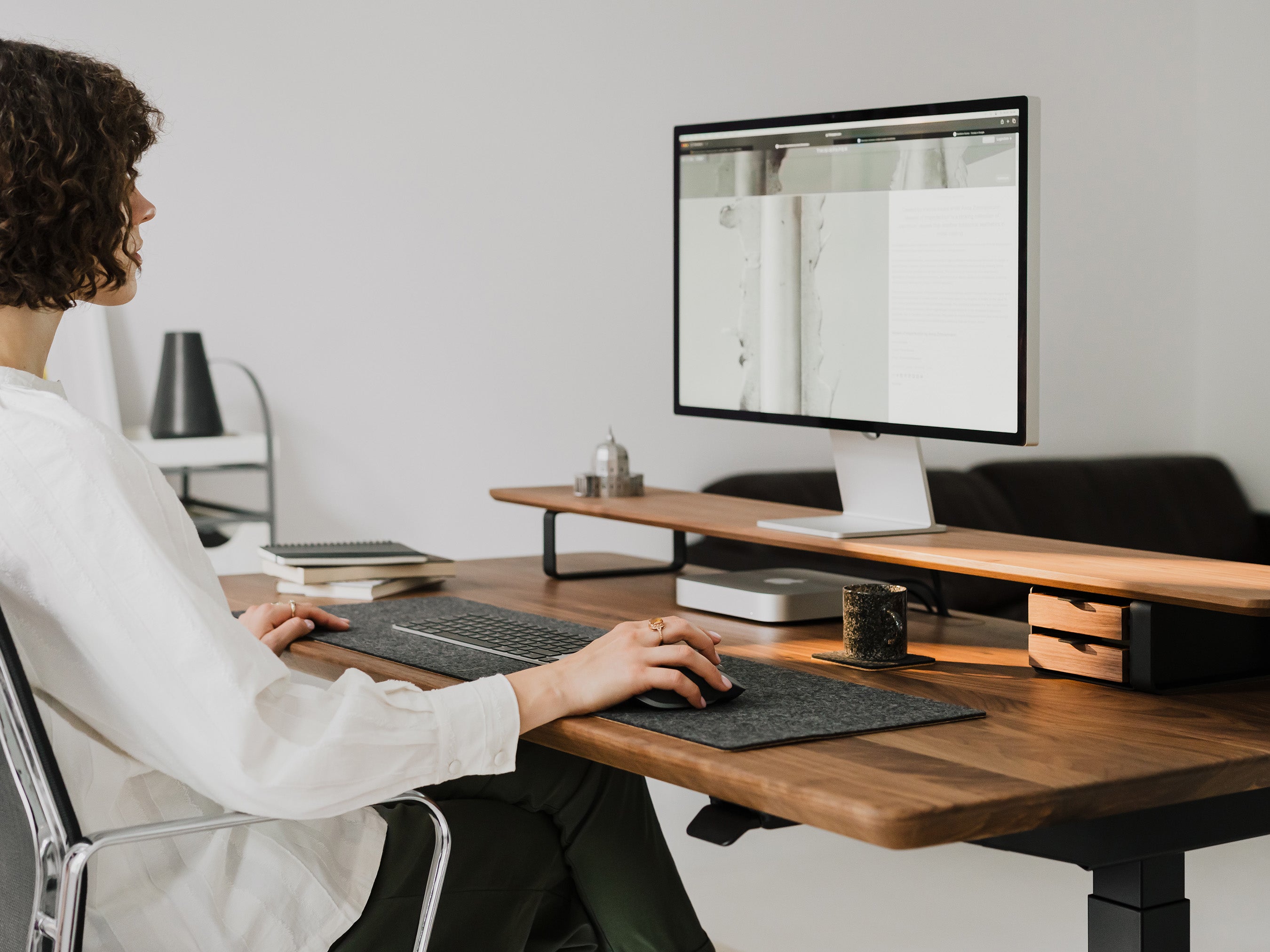 Desk Setup Pro Bundle - Ergonomic Home Office Essentials for Productivity | Perfect for Remote Work & Gaming Stations