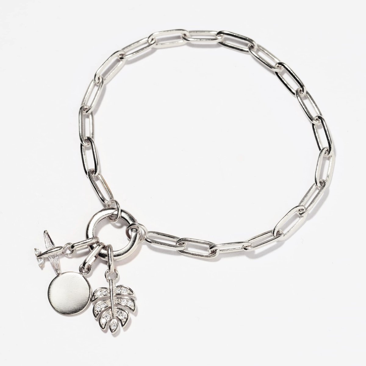 Sterling Silver Airplane Charm Pendant - Perfect for Necklaces, Bracelets & Travel Jewelry Gifts