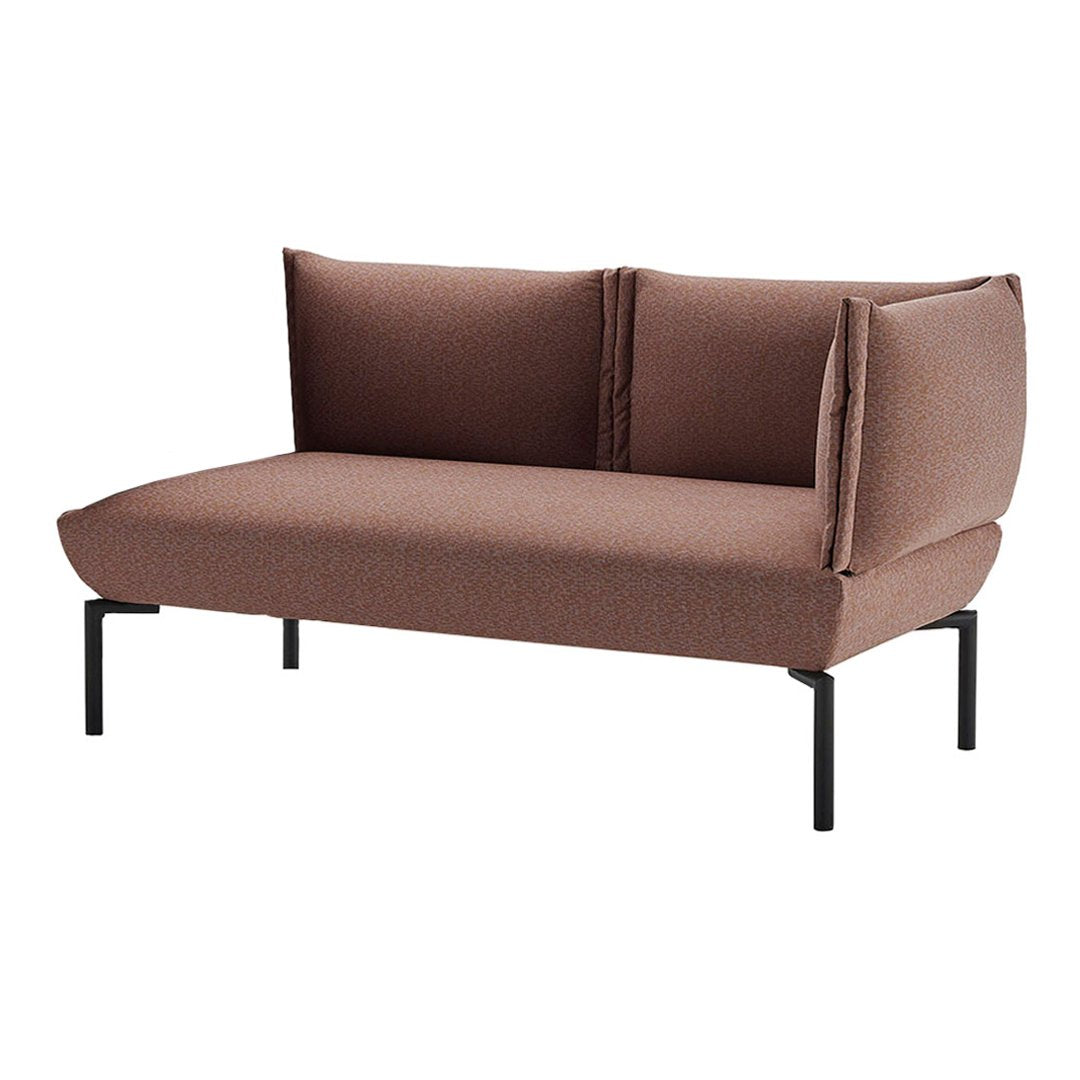 Modular 2-Seater Sofa with Armrests - Contemporary Sectional Couch for Living Room, Lounge & Small Spaces