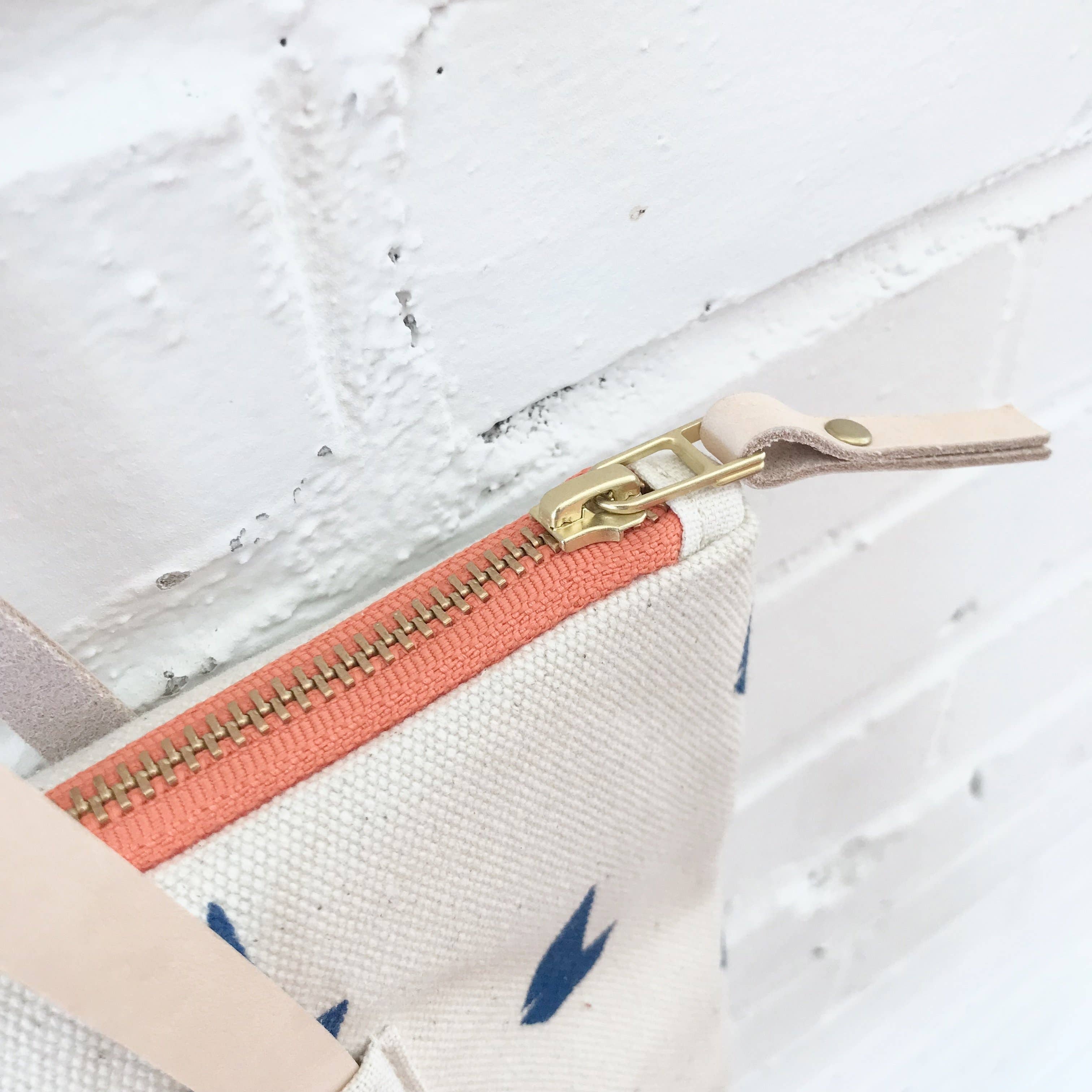 Erin Flett Royal Sailboats Mod Tote Bag - Stylish Canvas Tote for Women - Perfect for Beach, Shopping & Everyday Use