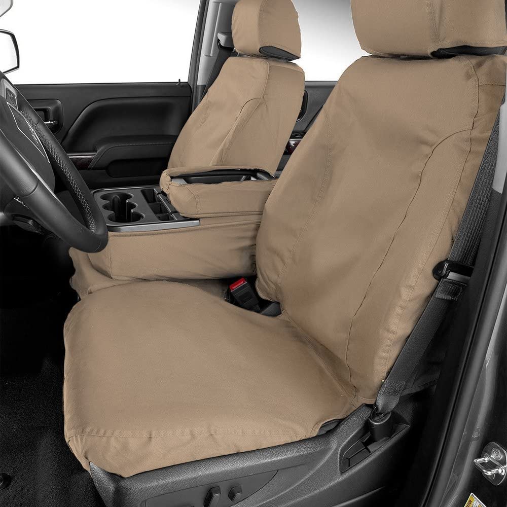 Covercraft SS2476PCTP Custom Fit Car Seat Covers - Premium Protection for Trucks & SUVs | Perfect for Off-Roading, Work Commutes & Family Road Trips